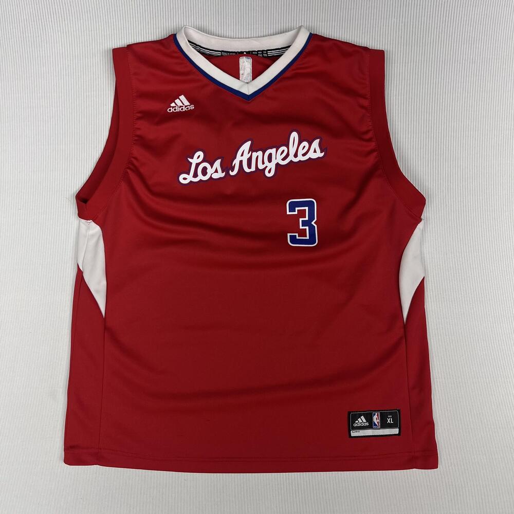 Los Angeles Clippers Jersey Mens XL Red NBA Basketball Chris Paul #3 Adidas